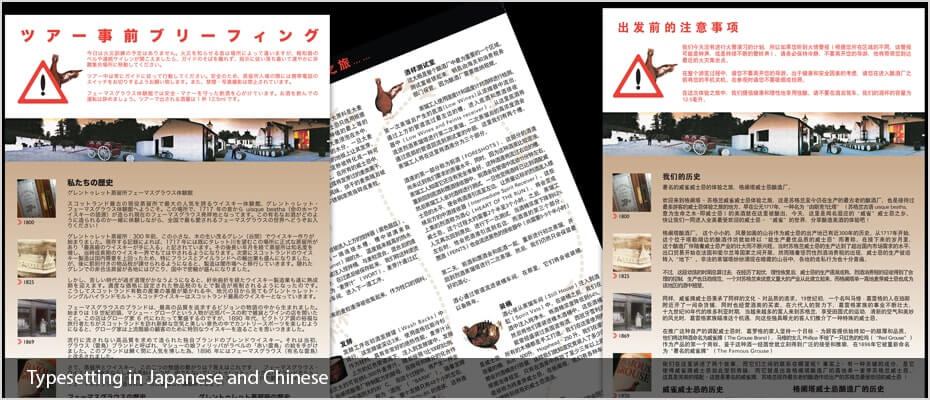Multilingual typesetting Multilingual typesetting
